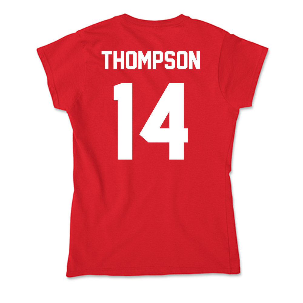 Rutgers - NCAA Football : Jordan Thompson - Soft Style Women’s T-Shirt-1