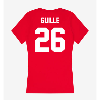 Rutgers - NCAA Women's Lacrosse : Jaclyn Guille - Women's V-Neck T-Shirt-1