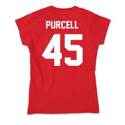 Rutgers - NCAA Football : Shawn Purcell - Soft Style Women’s T-Shirt-1