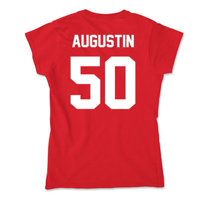 Rutgers - NCAA Football : Jordan Augustin - Soft Style Women’s T-Shirt-1
