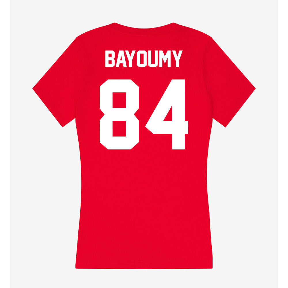 Rutgers - NCAA Football : Ryan Bayoumy - Women's V-Neck T-Shirt-1