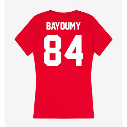 Rutgers - NCAA Football : Ryan Bayoumy - Women's V-Neck T-Shirt-1