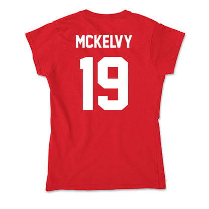 Rutgers - NCAA Men's Lacrosse : Ben McKelvy - Soft Style Women’s T-Shirt-1