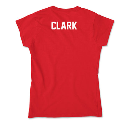 Rutgers - NCAA Wrestling : Andrew Clark - Soft Style Women’s T-Shirt-1