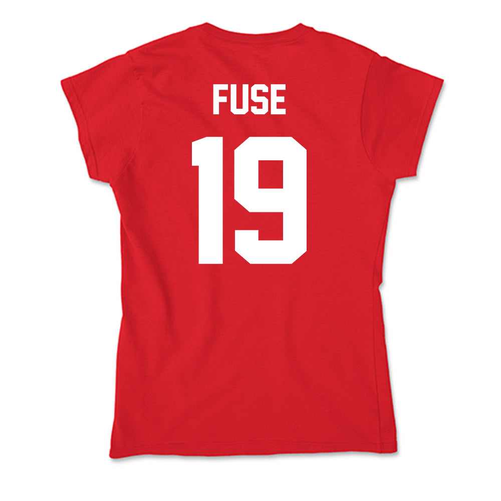 Rutgers - NCAA Football : Davoun Fuse - Soft Style Women’s T-Shirt-1