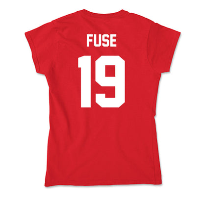 Rutgers - NCAA Football : Davoun Fuse - Soft Style Women’s T-Shirt-1