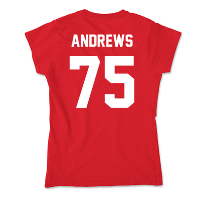 Rutgers - NCAA Football : Raynor Andrews - Soft Style Women’s T-Shirt-1