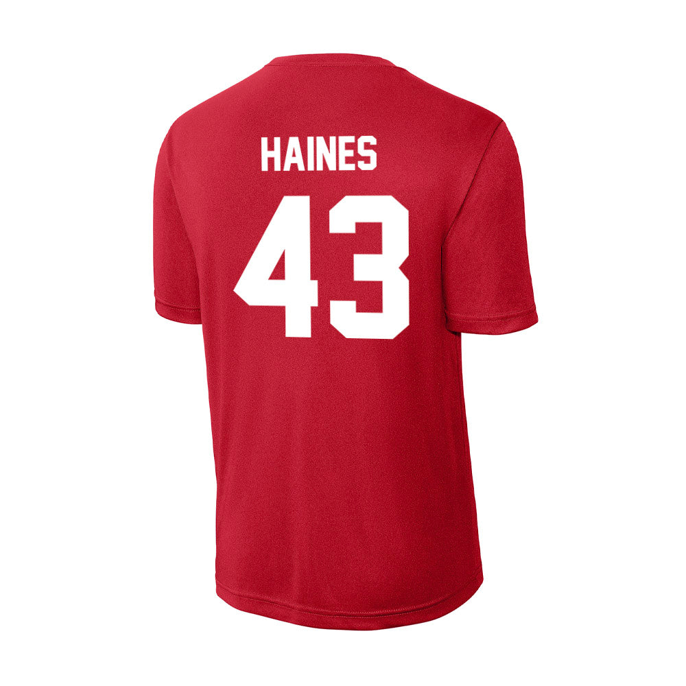 Rutgers - NCAA Baseball : Finn Haines - Activewear T-Shirt-1