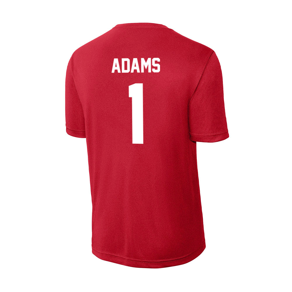 Rutgers - NCAA Women's Basketball : Destiny Adams - Performance T-Shirt-1