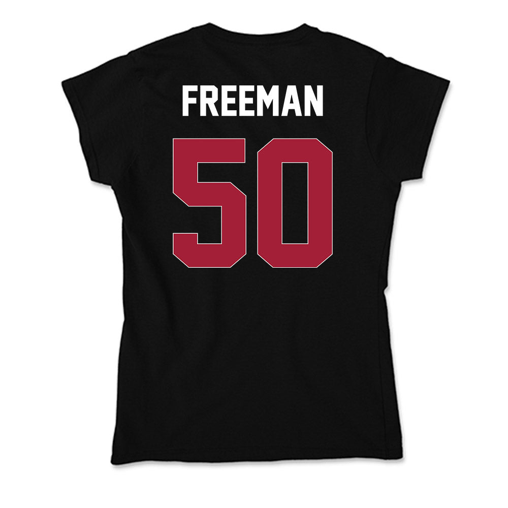 Oklahoma - NCAA Football : Seth Freeman - Soft Style Women’s T-Shirt-1