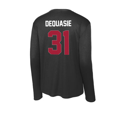 Oklahoma - NCAA Football : Reed DeQuasie - Activewear Long Sleeve T-Shirt-1