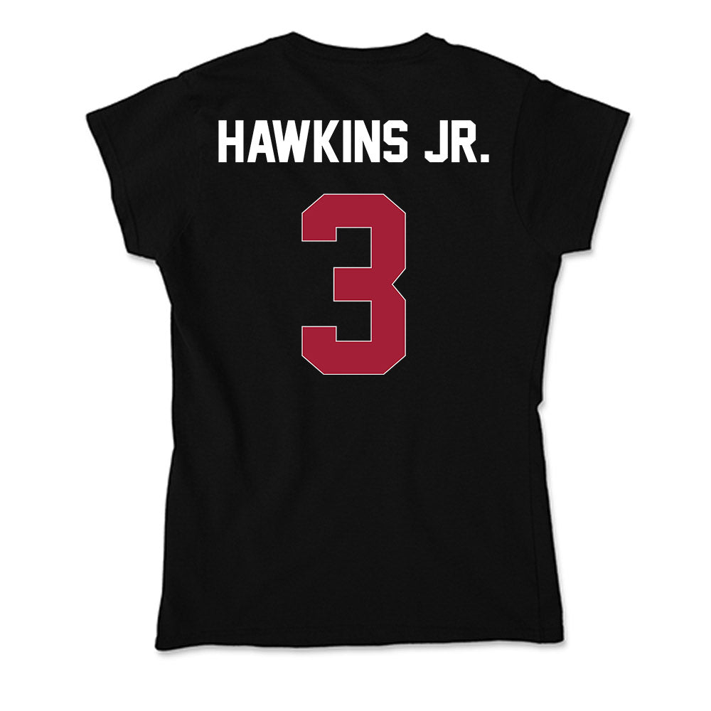 Oklahoma - NCAA Football : Michael Hawkins Jr. - Soft Style Women’s T-Shirt-1