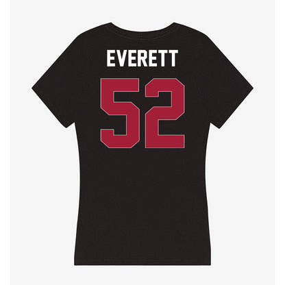 Oklahoma - NCAA Football : Troy Everett - Women's V-Neck T-Shirt-1