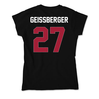  - NCAA Women's Volleyball : Kari Geissberger - Soft Style Women’s T-Shirt-1