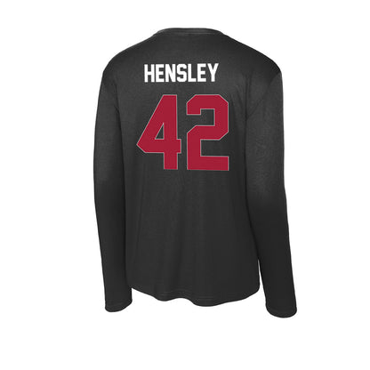 Oklahoma - NCAA Baseball : Reid Hensley - Activewear Long Sleeve T-Shirt-1