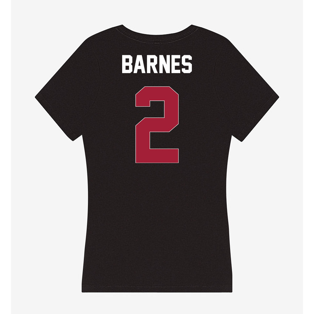 Oklahoma - NCAA Football : Jovantae Barnes - Women's V-Neck T-Shirt-1