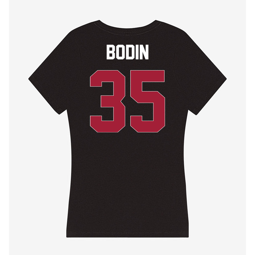 Oklahoma - NCAA Baseball : Jason Bodin - Women's V-Neck T-Shirt-1