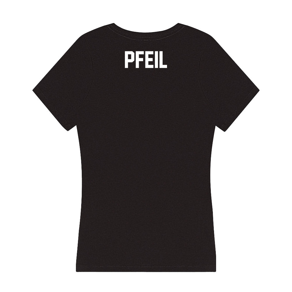 Oklahoma - NCAA Women's Rowing : Liza Pfeil - Women's V-Neck T-Shirt-1