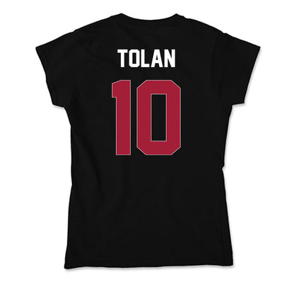 Oklahoma - NCAA Women's Basketball : Emma Tolan - Soft Style Women’s T-Shirt-1