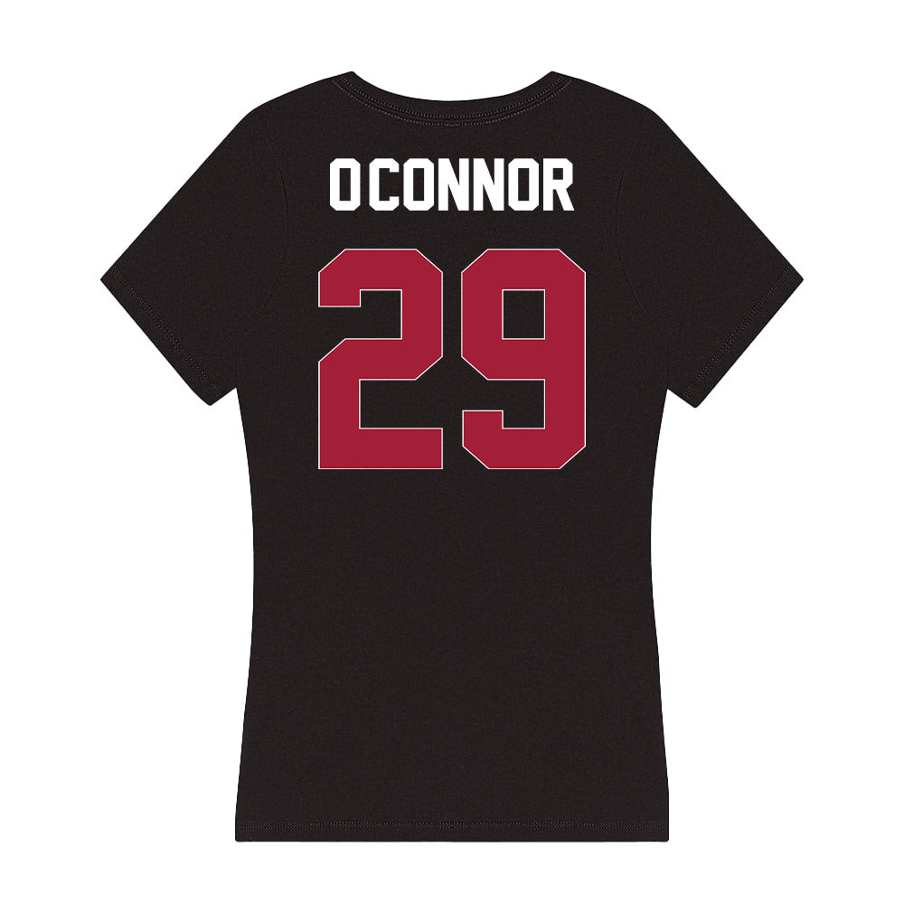 Oklahoma - NCAA Women's Soccer : Morgan O'Connor - Women's V-Neck T-Shirt-1