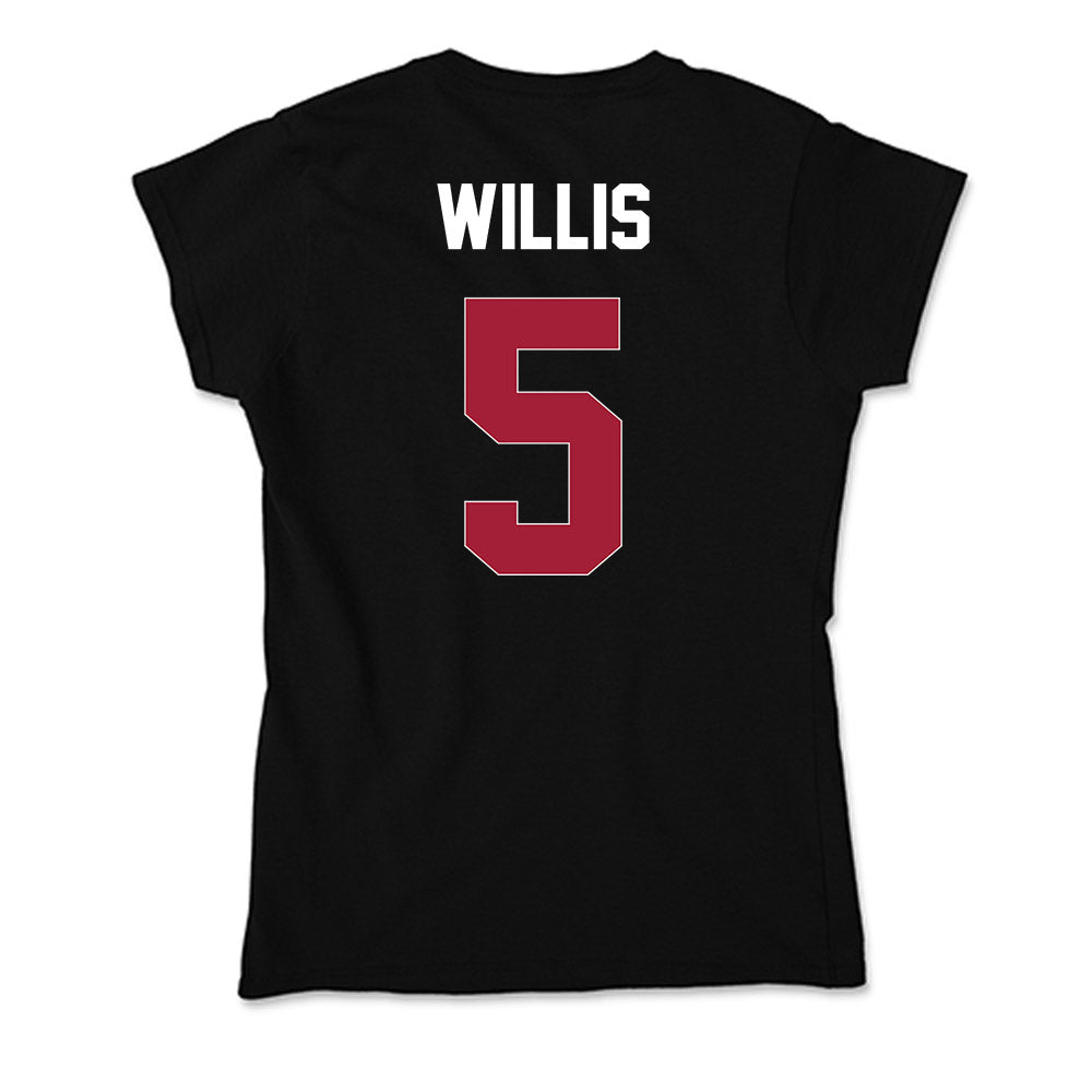 Oklahoma - NCAA Baseball : Dawson Willis - Soft Style Women’s T-Shirt-1