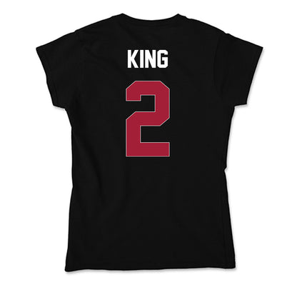 Oklahoma - NCAA Women's Soccer : Meredith King - Soft Style Women’s T-Shirt-1