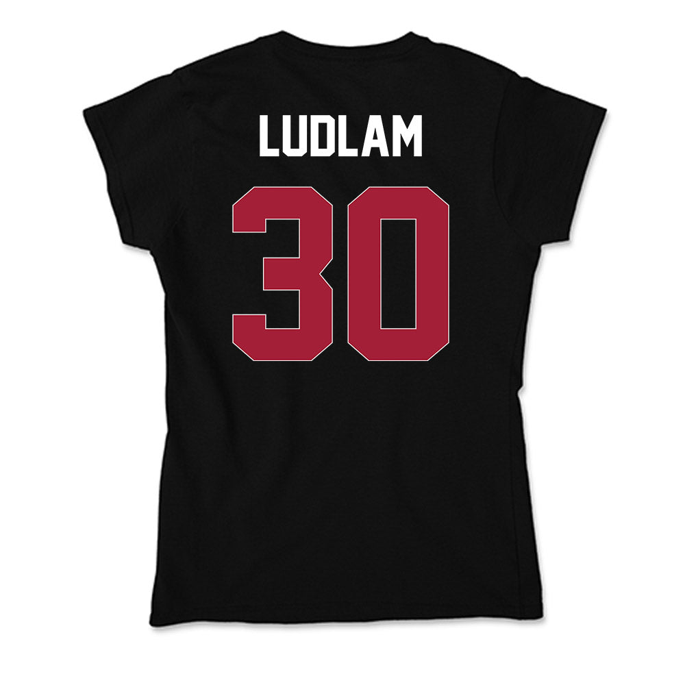 Oklahoma - NCAA Softball : Riley Ludlam - Soft Style Women’s T-Shirt-1