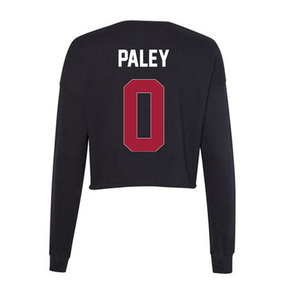 Oklahoma - NCAA Women's Soccer : Morgan Paley - Women's Cropped Crew Fleece-1