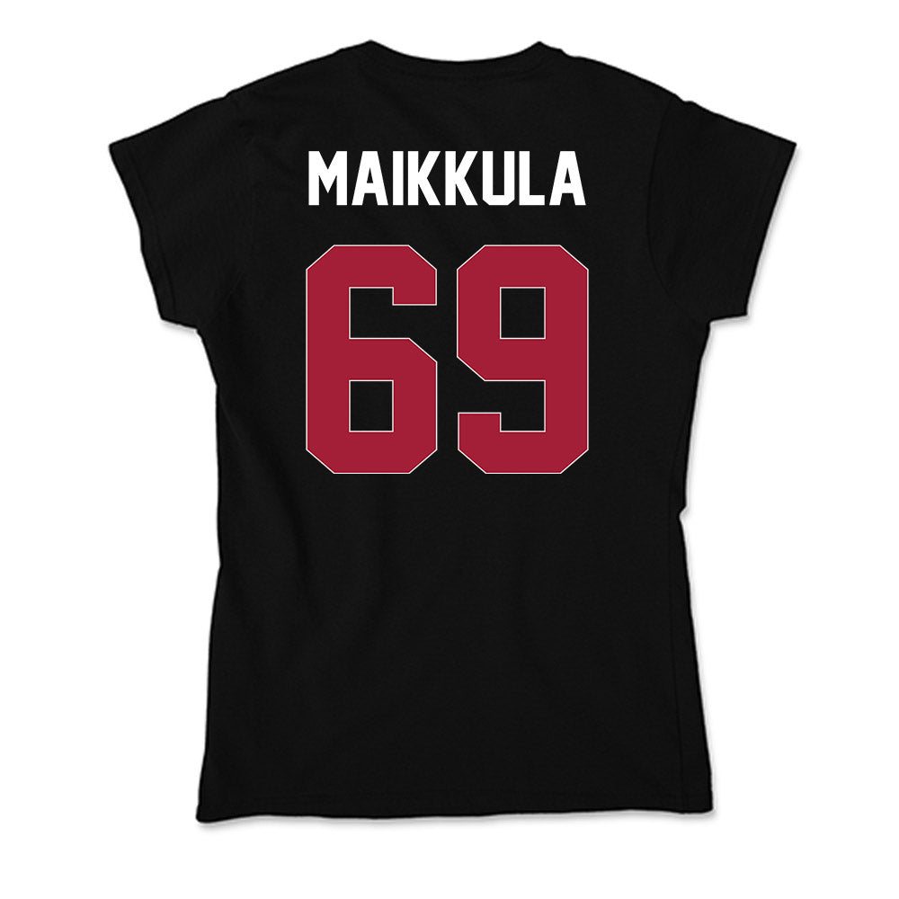 Oklahoma - NCAA Football : Jake Maikkula - Soft Style Women’s T-Shirt-1
