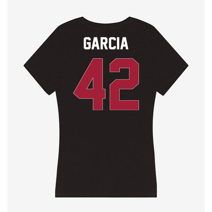 Oklahoma - NCAA Softball : Gabriella Garcia - Women's V-Neck T-Shirt-1