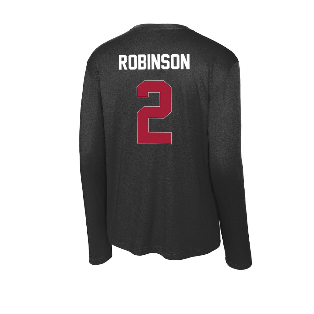 Oklahoma - NCAA Football : Omarion Robinson - Activewear Long Sleeve T-Shirt-1