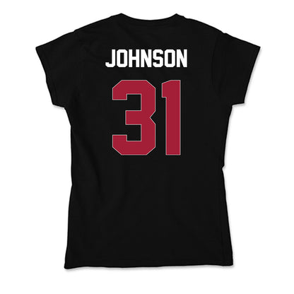 Oklahoma - NCAA Baseball : Cameron Johnson - Soft Style Women’s T-Shirt-1