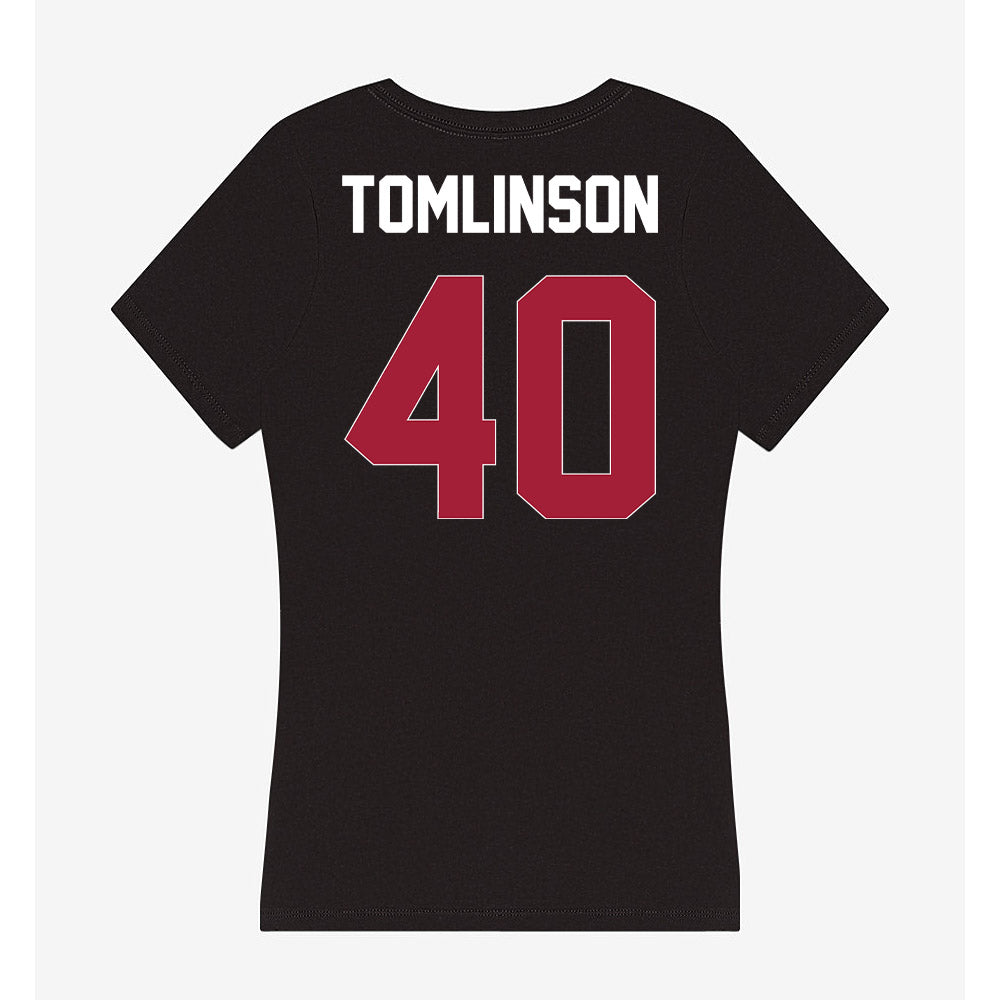 Oklahoma - NCAA Baseball : Aidan Tomlinson - Women's V-Neck T-Shirt-1