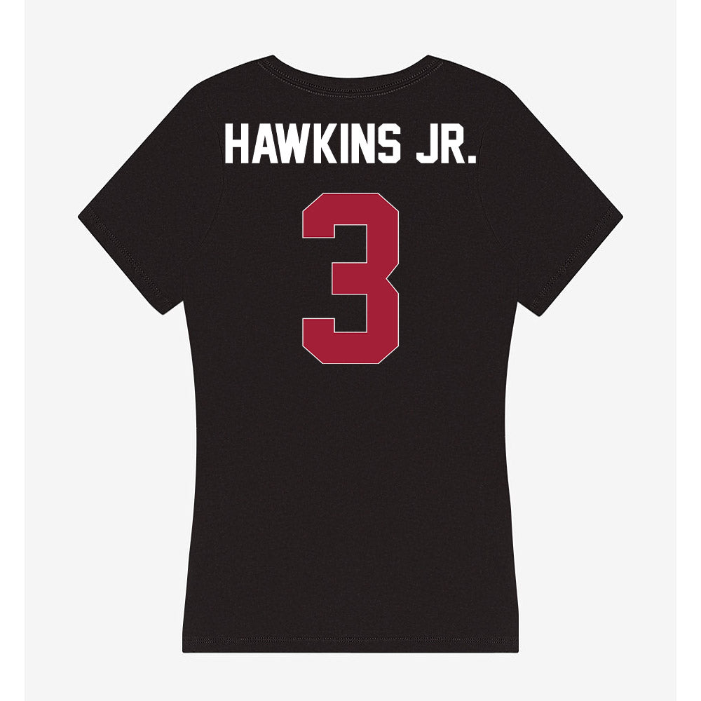 Oklahoma - NCAA Football : Michael Hawkins Jr. - Women's V-Neck T-Shirt-1