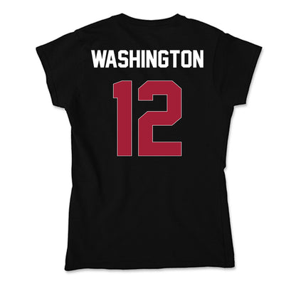 Oklahoma - NCAA Women's Soccer : Alexis Washington - Soft Style Women’s T-Shirt-1