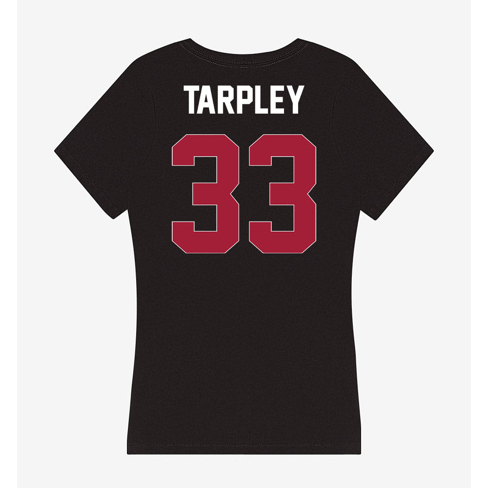 Oklahoma - NCAA Football : Preston Tarpley - Women's V-Neck T-Shirt-1