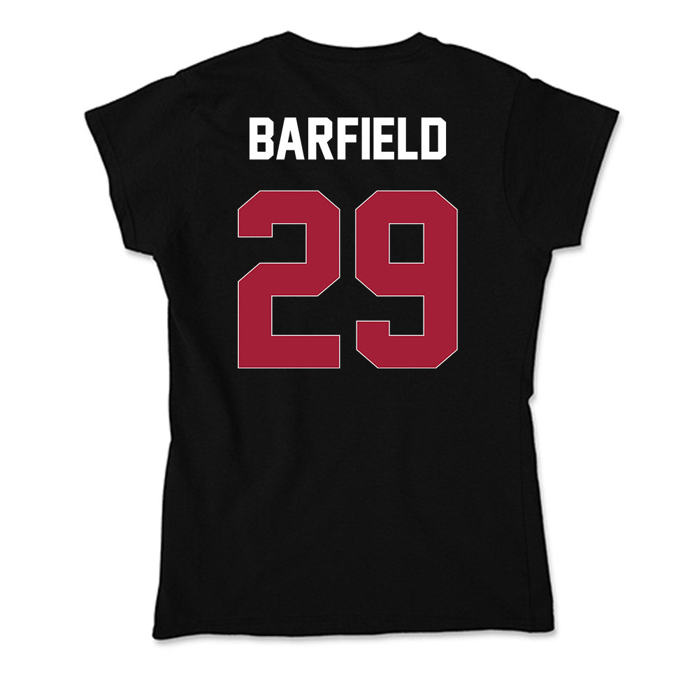 Oklahoma - NCAA Baseball : Jaden Barfield - Soft Style Women’s T-Shirt-1