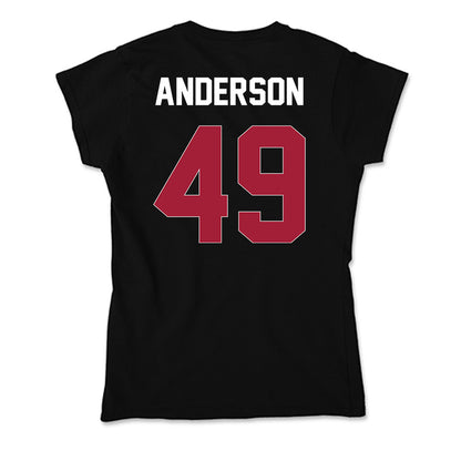 Oklahoma - NCAA Football : Ben Anderson - Soft Style Women’s T-Shirt-1