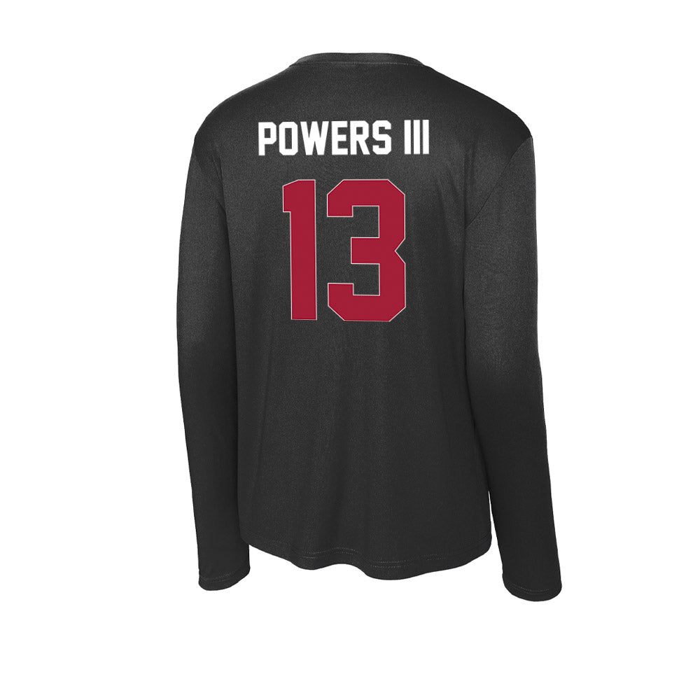 Oklahoma - NCAA Football : Reggie Powers III - Activewear Long Sleeve T-Shirt-1