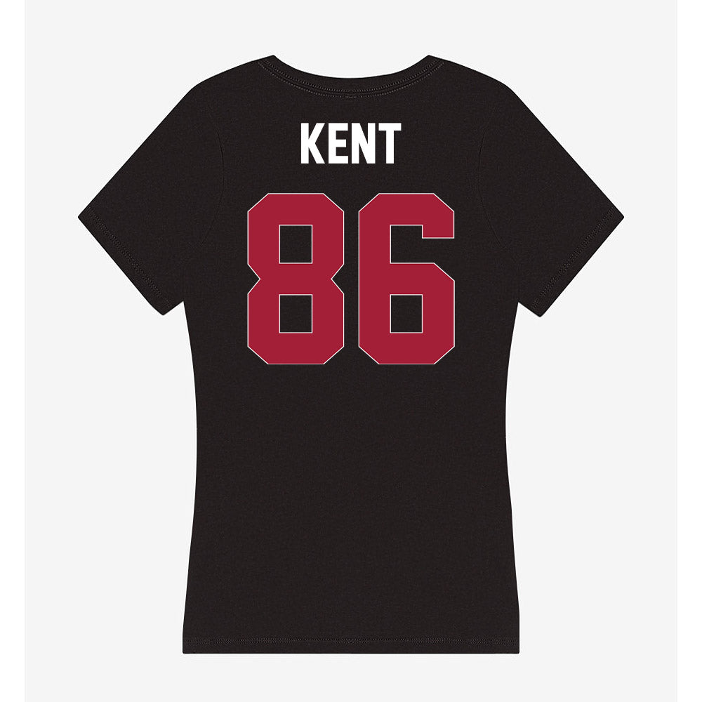 Oklahoma - NCAA Football : Carson Kent - Women's V-Neck T-Shirt-1