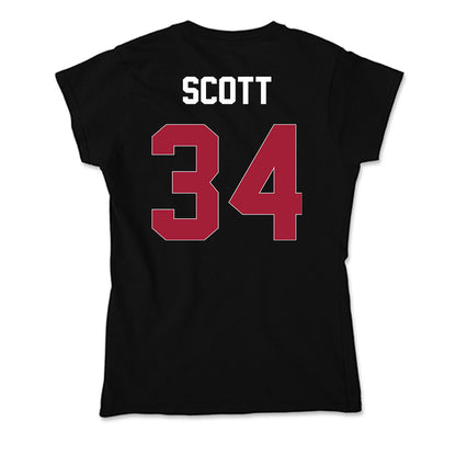 Oklahoma - NCAA Women's Basketball : Liz Scott - Soft Style Women’s T-Shirt-1