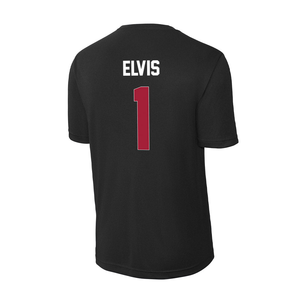 Oklahoma - NCAA Men's Basketball : Kobe Elvis - Activewear T-Shirt-1