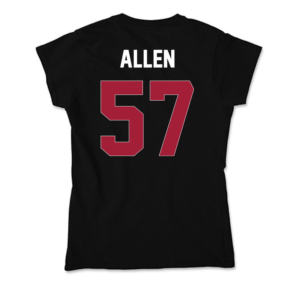 Oklahoma - NCAA Football : Gunnar Allen - Soft Style Women’s T-Shirt-1