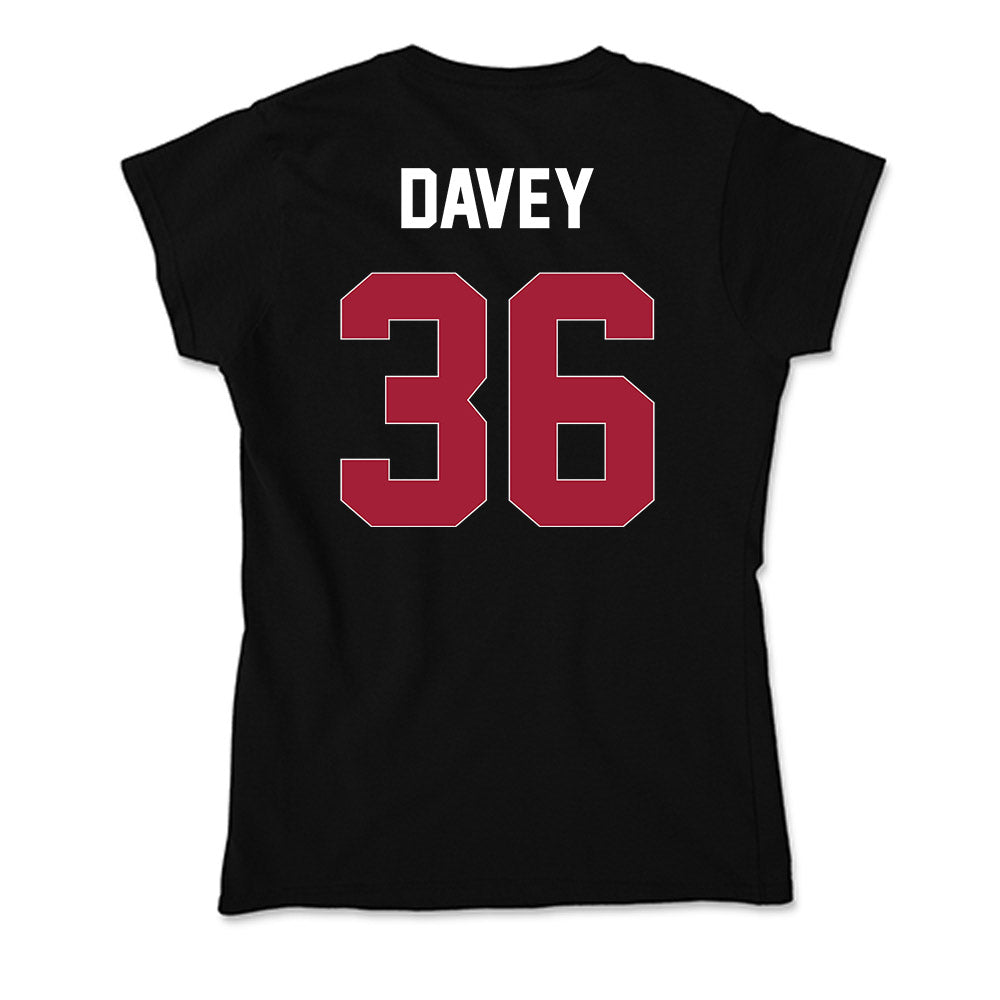 Oklahoma - NCAA Women's Soccer : Emily Davey - Soft Style Women’s T-Shirt-1