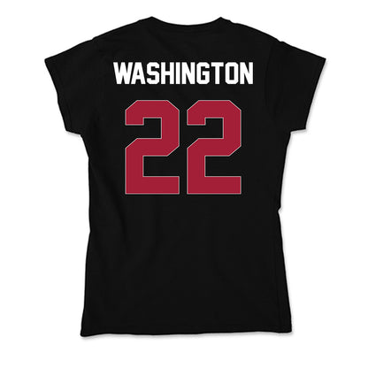 Oklahoma - NCAA Football : Trynae Washington - Soft Style Women’s T-Shirt-1