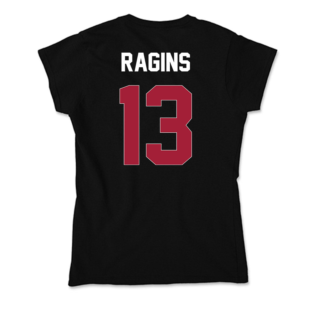Oklahoma - NCAA Football : Zion Ragins - Soft Style Women’s T-Shirt-1