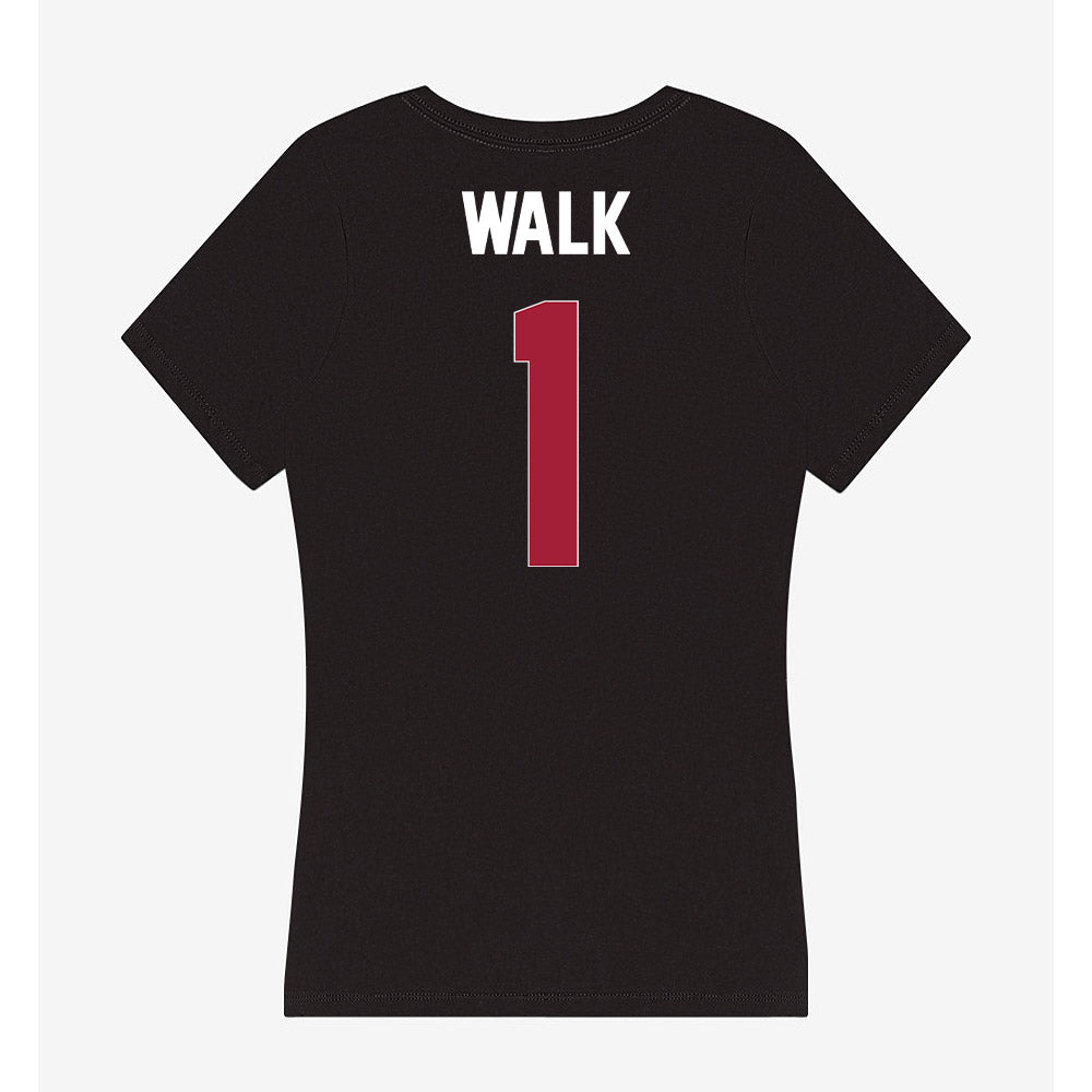 Oklahoma - NCAA Baseball : Jason Walk - Women's V-Neck T-Shirt-1