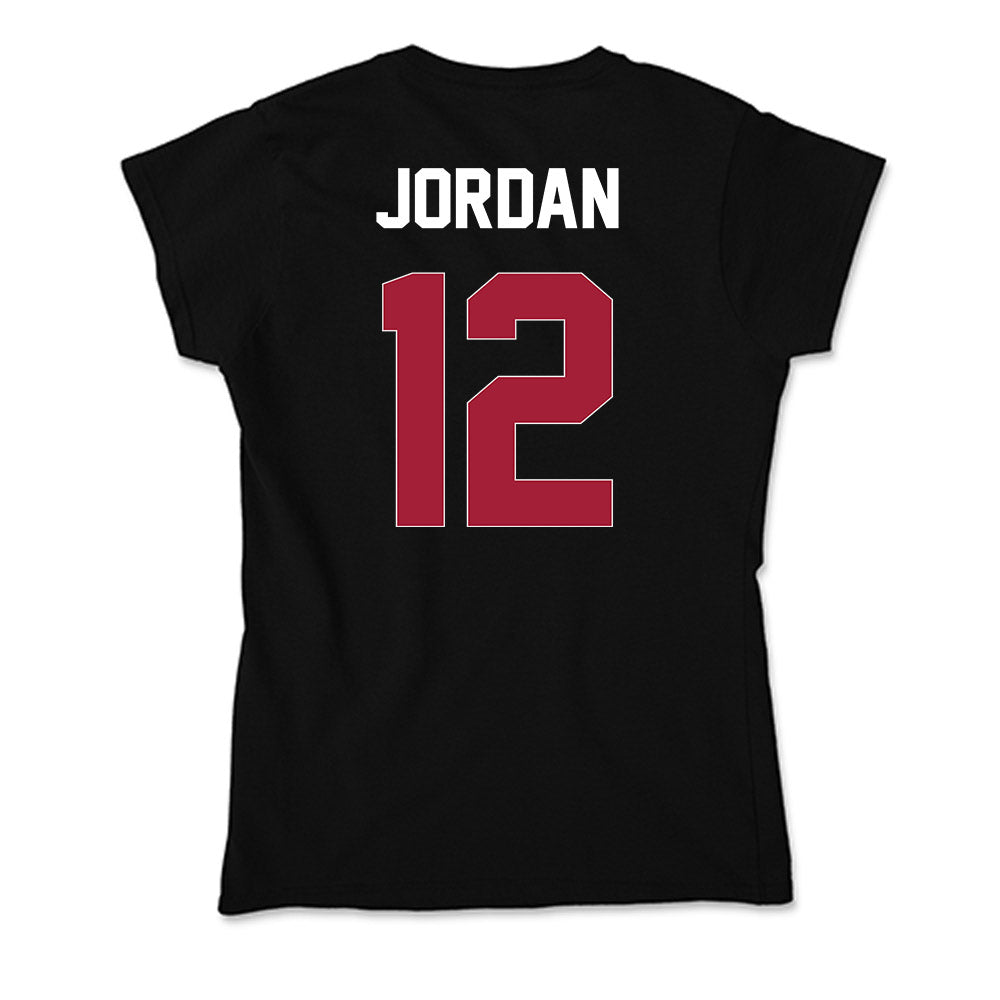 Oklahoma - NCAA Football : Devon Jordan - Soft Style Women’s T-Shirt-1