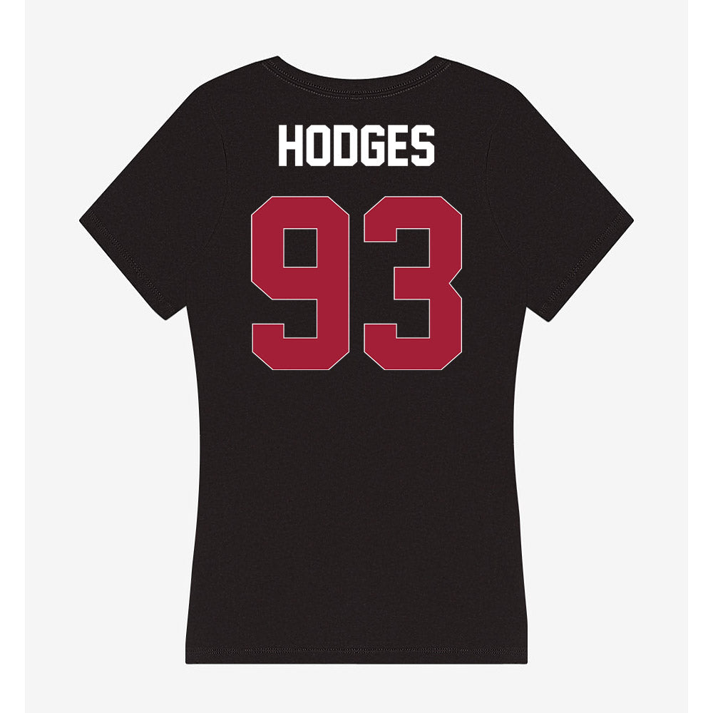 Oklahoma - NCAA Football : Ace Hodges - Women's V-Neck T-Shirt-1