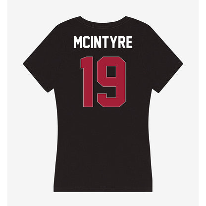 Oklahoma - NCAA Football : Kade McIntyre - Women's V-Neck T-Shirt-1